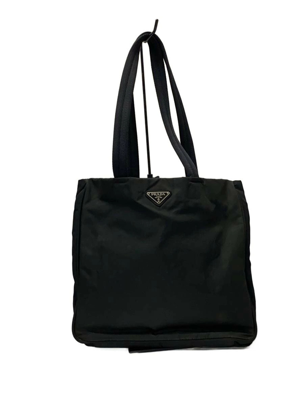 Prada Tote Tessuto Saffiano Bag Black